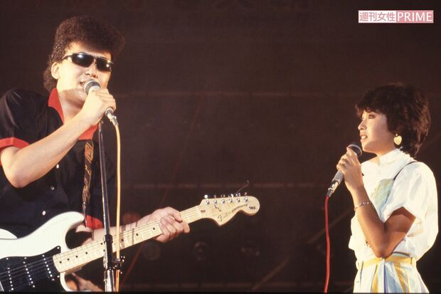 '82年ライブの嶋大輔。