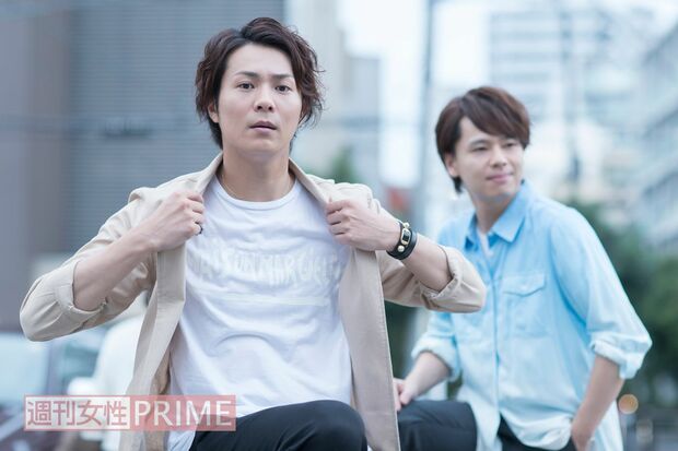 平方元基、中川晃教　撮影／廣瀬靖士