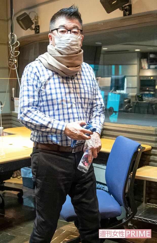 のどを守るため、予防策は徹底して行う　撮影／伊藤和幸