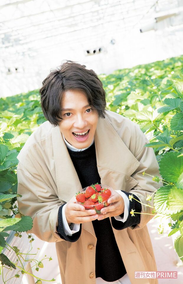 第13回いちご狩り（12月24日号）　撮影／矢島泰輔