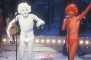 '99年、紅白出場のとんねるず