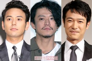 (左から)妻夫木聡、小栗旬、堺雅人