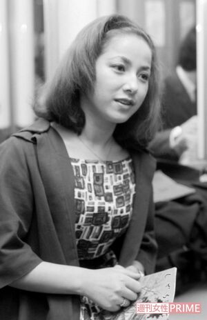 20代のころの冨士さん。女優ながら、スポーツ選手との対談の仕事も多かった