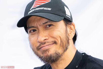 2025年7月6日、富士スピードウェイの二輪ロードレースに出場し、2位に入賞した長瀬智也