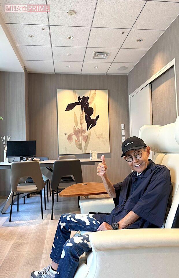 友達とたくさん話して元気いっぱいの加トちゃん 撮影/加藤綾菜