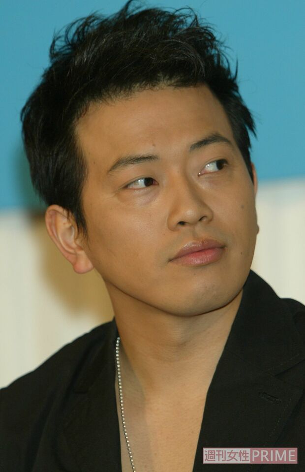 『東京ラブ・シネマ』制作発表での宮迫博之（'03年）