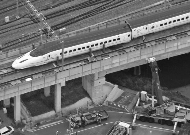 過密ダイヤの東海道新幹線、首都直下地震で脱線の恐れ