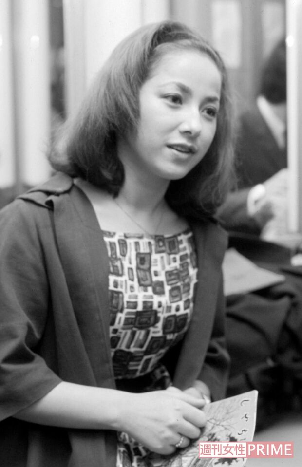 20代のころの冨士さん。女優ながら、スポーツ選手との対談の仕事も多かった