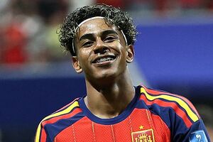 W杯初ゴールを決めたスペイン代表・ヤマル