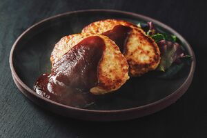 天使のやせハンバーグ/1人分246kcal〔写真/林紘輝(扶桑社)〕