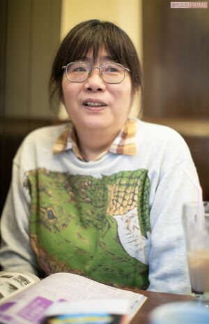 新井素子さん　撮影／北村史成