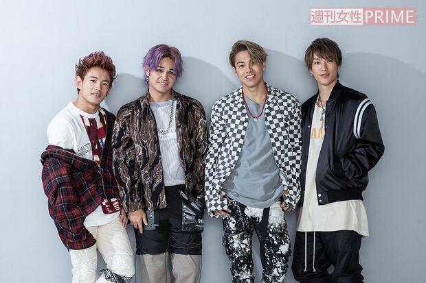 左から、浦川翔平、与那嶺瑠唯、RIKU、藤原樹　撮影／廣瀬靖士（'18年撮影）