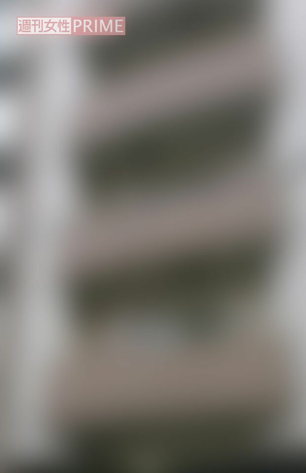 中居正広が所有する高級マンションから程近い場所に建つ、恋人のMさんが住んでいたワンルームマンション