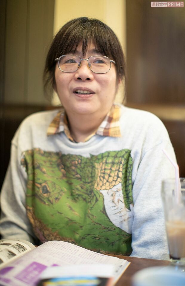 新井素子さん　撮影／北村史成