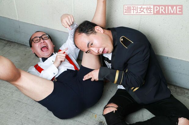 左からトレンディエンジェルのたかし、斎藤司　撮影／森田晃博