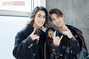 左から砂田将宏、深堀未来　撮影／廣瀬靖士