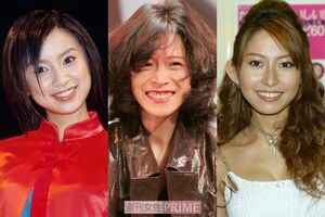 （左から）鈴木亜美、中森明菜、榎本加奈子