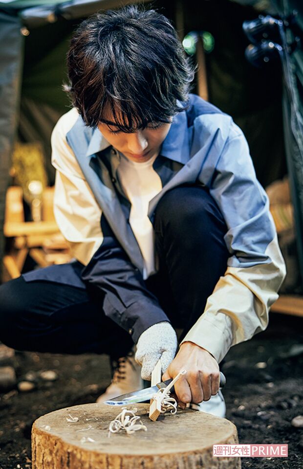 初めてのフェザースティック作り　撮影／廣瀬靖士