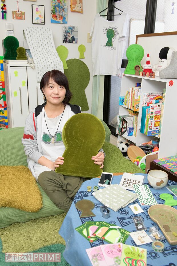 水谷さるころさんと古墳グッズ