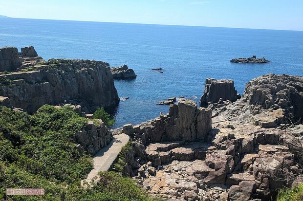 福井県を代表する景勝地・東尋坊　撮影／編集部