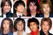 左上から時計回りに、亀梨和也、風間俊介、松本潤、二宮和也、滝沢秀明、長瀬智也、中居正広、木村拓哉