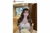 『ヘラヘラ三銃士』まりな。5月10日に結婚式と披露宴をおこなった(本人インスタグラムより)