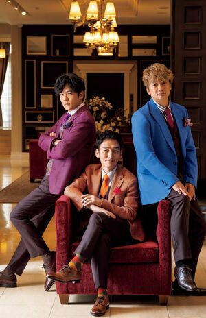 稲垣吾郎×草なぎ剛×香取慎吾（撮影／アライテツヤ）