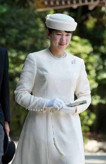 8月2日、伊勢神宮を参拝される愛子さま