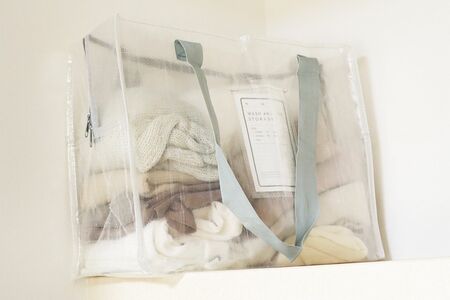 クリアボックスバッグ/Lサイズ330円