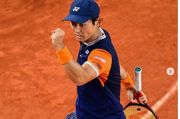 人気キャスター・檜山沙耶が交際宣言したプロテニス選手の西岡良仁。耳にピアスがついていることもファンを驚かせた