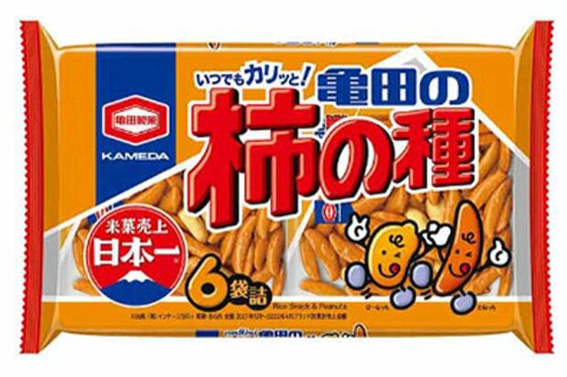 柿の種（亀田製菓の公式HPより）