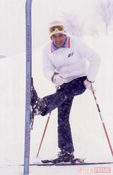 7歳で始めたスキーは国体を目指すほどの腕前。1990年に新潟県越後湯沢にスキー場“KAYAMACAPTAINCOAST”をオープンしたが2011年に閉鎖（写真は '81年）（撮影／本誌写真班）