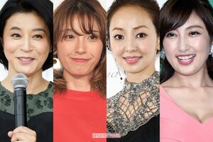 左から高嶋ちさ子、木下優樹菜、神田うの、熊田曜子