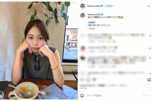 フジテレビの小室瑛莉子アナウンサー（本人インスタグラムより）