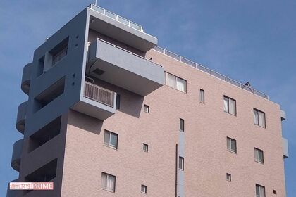 細谷夫妻の自宅マンション。自身がオーナーで、最上階に住んでいた