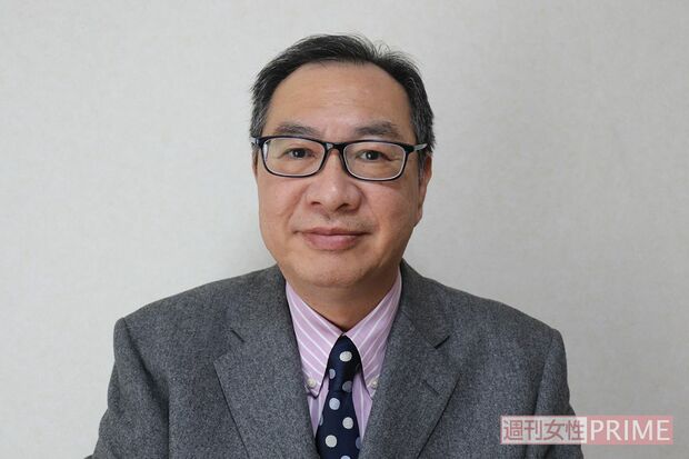 小脳出血を発症するまで約30年間、弁理士として働いていた岡崎さん（岡崎さん提供）