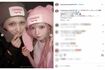 益若つばさ(右)とモデルの吉井添のツーショット(益若つばさのインスタグラムより)