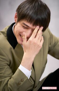 細田佳央太（20）　撮影／伊藤和幸