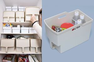 吊り戸棚ボックス（H22×W18.5×D33.4）／550円ワイド（W24）880円