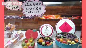 稲垣が試食した『フランソワ・デュッセ』のチョコレート