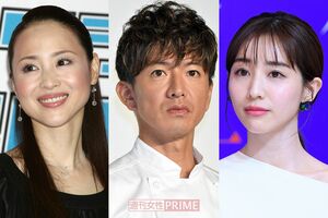 （左から）松田聖子、木村拓哉、田中みな実