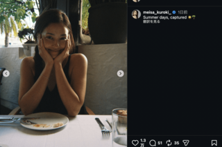 黒木メイサが公開したプライベート感あふれる写真（公式インスタグラムより）