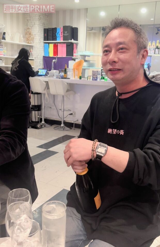 コンカフェイベントに登場したいしだ壱成