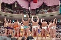 《大相撲初場所》義ノ富士の金星に新大関安青錦奮闘の中、溜席に芸能人目撃情報多数、NHKでテレ朝ドラマの…