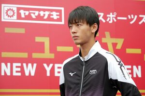 茂木は、走法変更に苦労しながらもニューイヤー駅伝に臨む(c)TBS