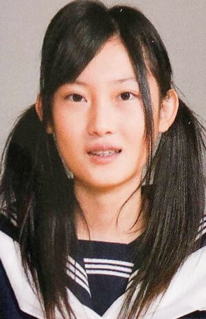 中学校時代の田口朱音さん