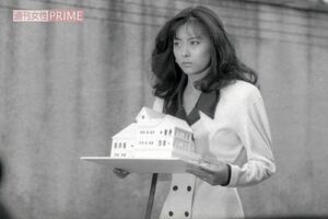 中山美穂主演の単発ドラマ『半熟ウィドウ！未亡人は18才』（1987年、テレビ朝日系）でのロケのワンシーン