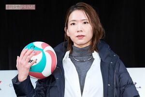 2024年、『23区』発表会でモデルを務めた古賀紗理那