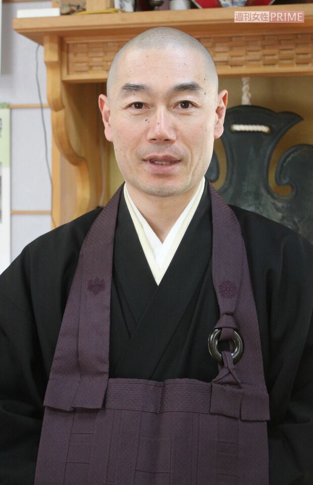 旧庁舎の保存を求める高橋さん