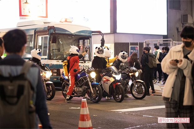 渋谷ハロウィーンの様子（2022年10月31日撮影）